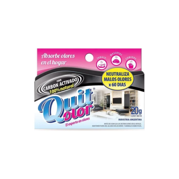 Quit olor c/carbon 20g