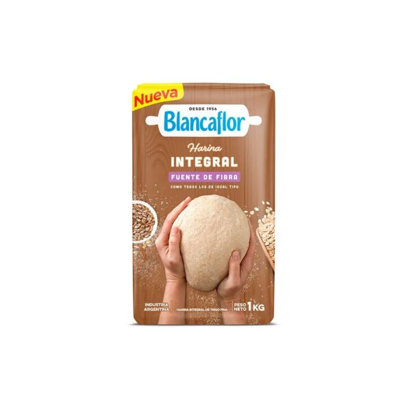 Blancaflor harina integral x1kg