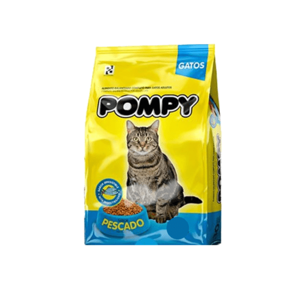 Pompy gatos x1kg sabor pescado