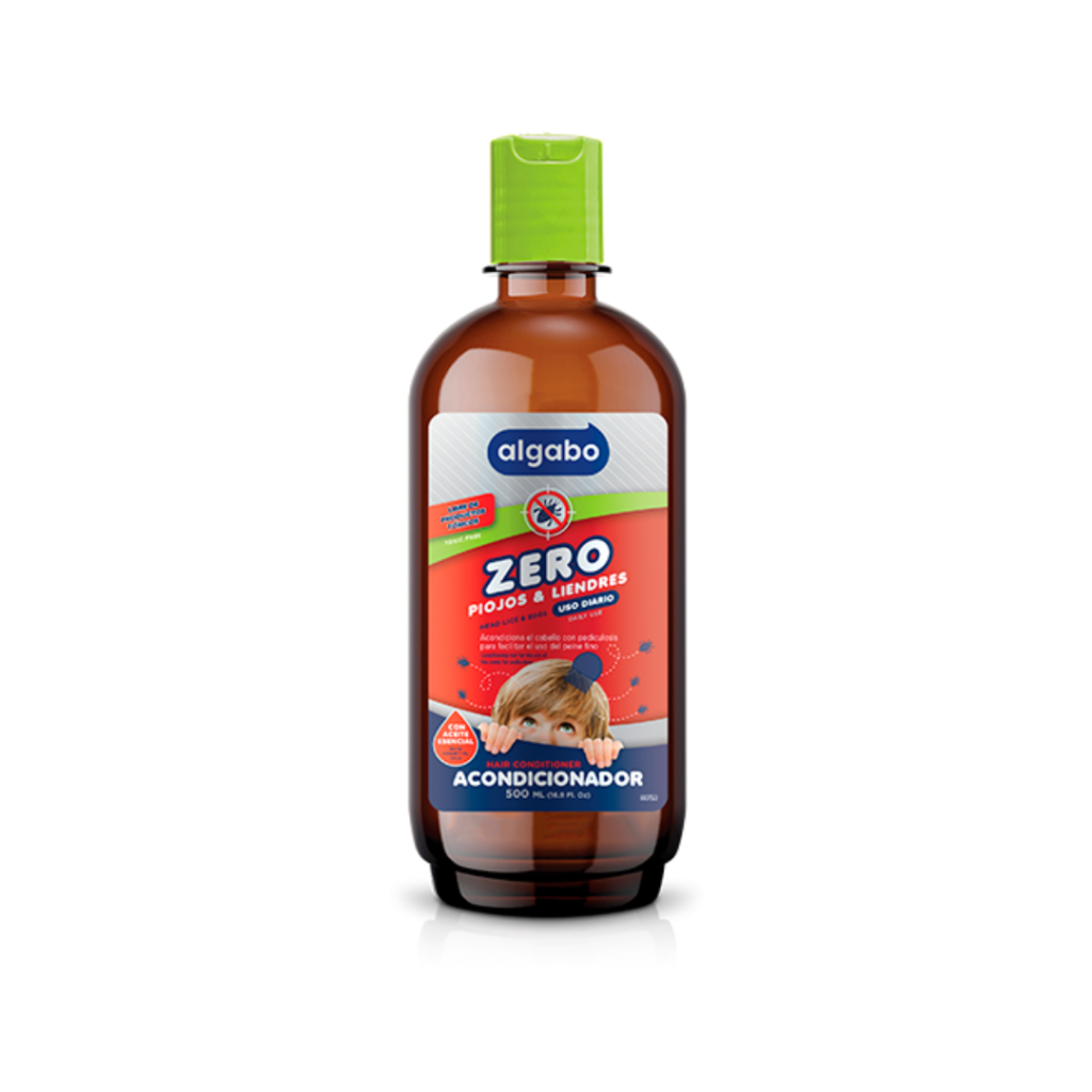 Algabo kids acond zero piojos 500ml