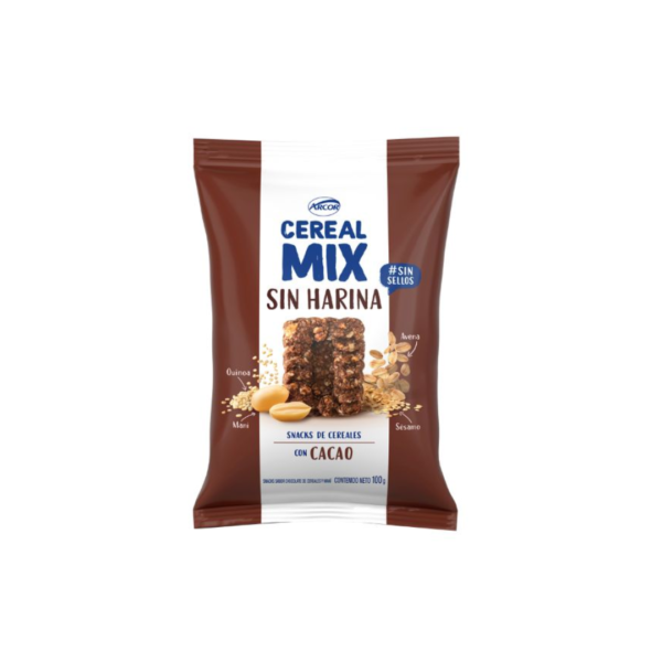 Arcor cereal mix x100g cacao snacks