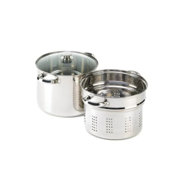 Olla c/colapasta 24cm ac inox