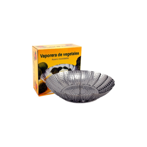 Nouvelle cuisine vaporera acero inox.