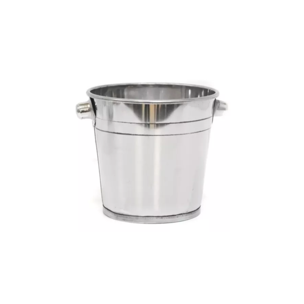 Balde hielo 14.5cm acero inox.