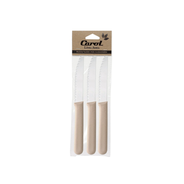 Carol cuchillo mesa bolsa x3u