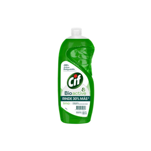 Cif bio active detergente 900ml bot lima