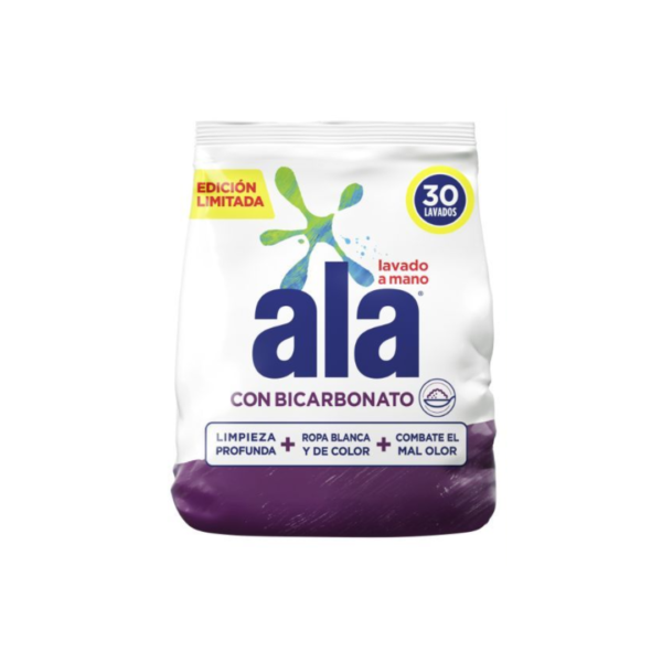 Ala jabon pvo 3kg bicarbonato lav a mano
