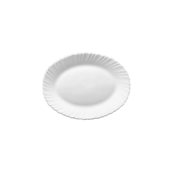Olimpico la opala fuente lisa oval 33cm
