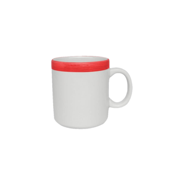 Jarro mug aquarela rojo 270cc
