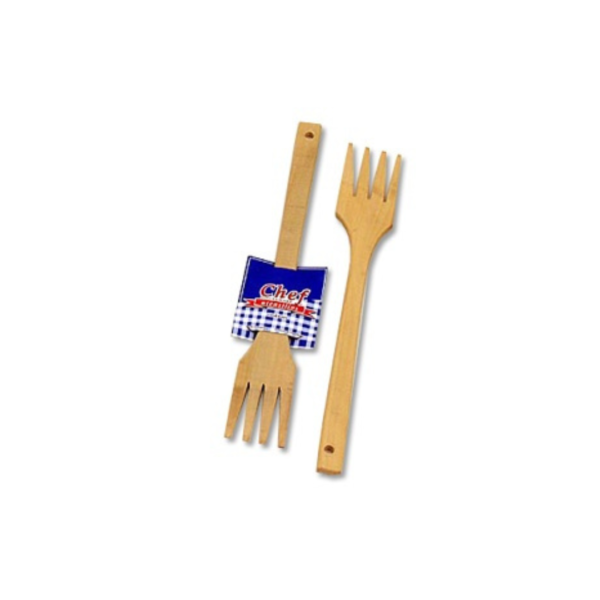 Chef houseware tenedor madera 30cm