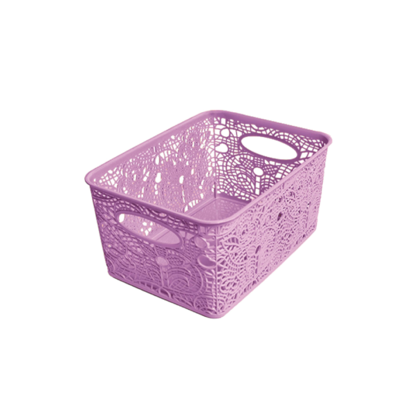 Canasto organizador plastico 31x23x15cm