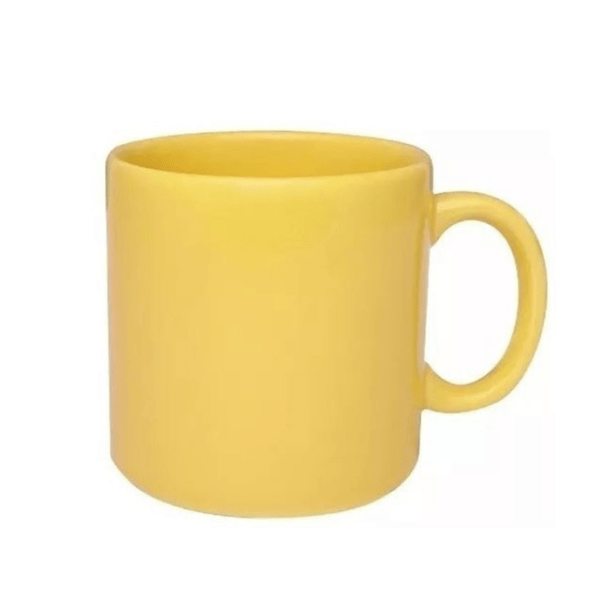 Mug jarro recto 360cc amarillo