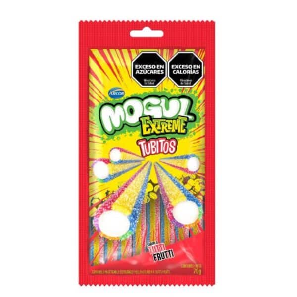 Mogul tubitos 70g tutti fruti