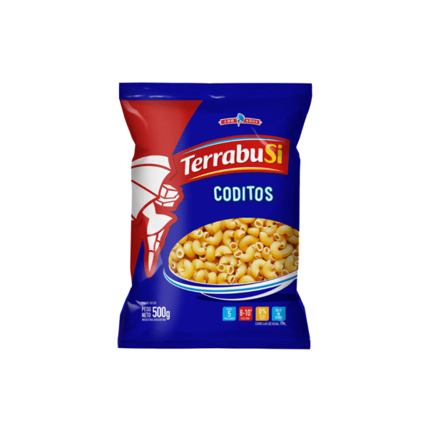 Terrabusi fideos x500g coditos