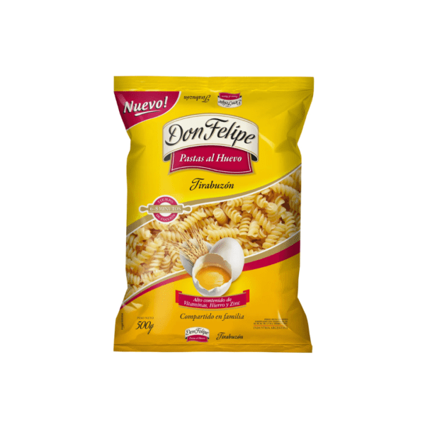 Don felipe fideos x500g tirabuzon