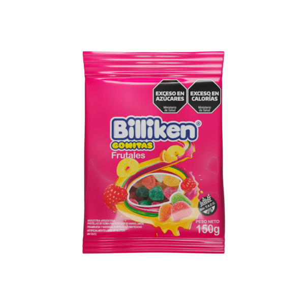 Billiken gomitas x150g frutales