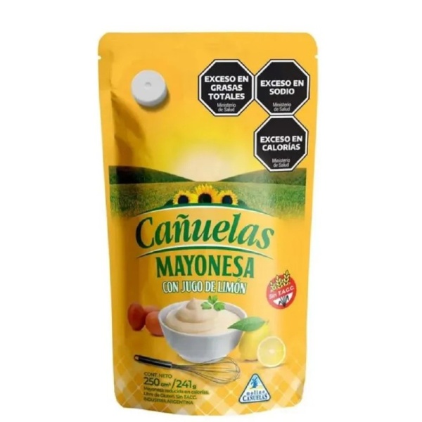 Cañuelas mayonesa x250g clasica d/p